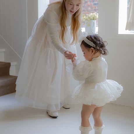 [予約] Severin Organza Dress (Mom) / OREN by Hibyebebe