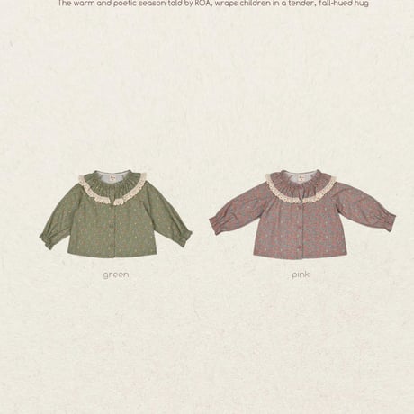 [予約] Miel Blouse/ Roa