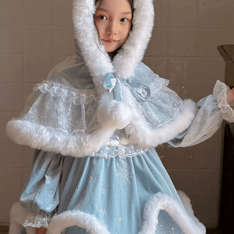 *맨밑 두가지는10000엔임 ~*[予約] Winter Fairytale Cape | 7 Colors
