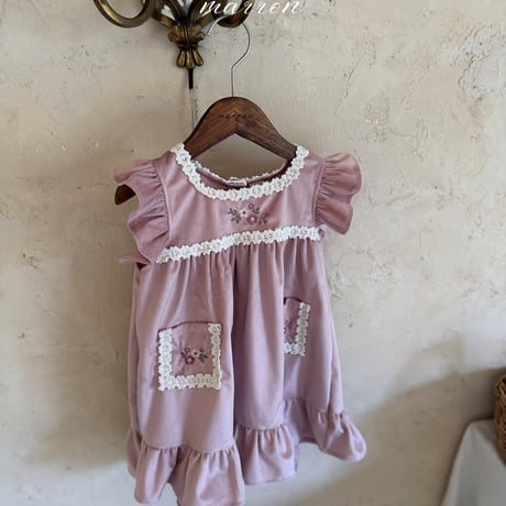 [予約] Butter Dress/ marron