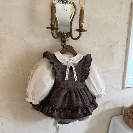[予約] Anne Blouse/ marron