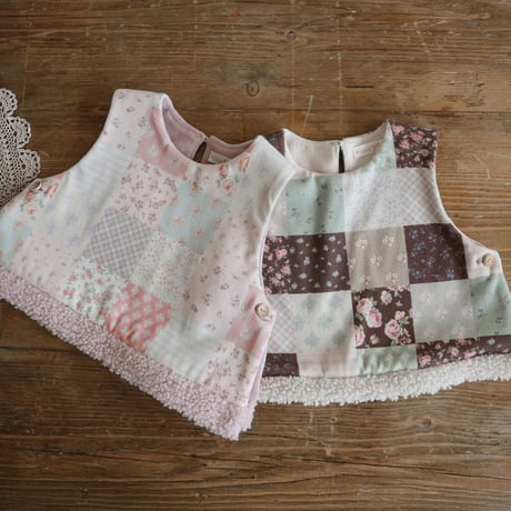 [予約] Blanc vest/ Puella FLO