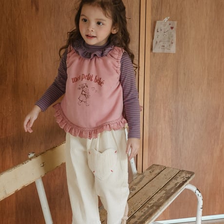 [予約] Moncher vest/ Puella FLO