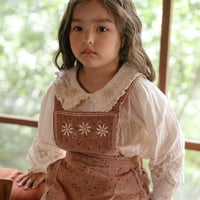 [予約] Honey Beige Blouse/ OREN by Hibyebebe