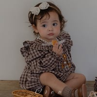 [予約] Madeleine Embroidery Suit/ OREN by Hibyebebe