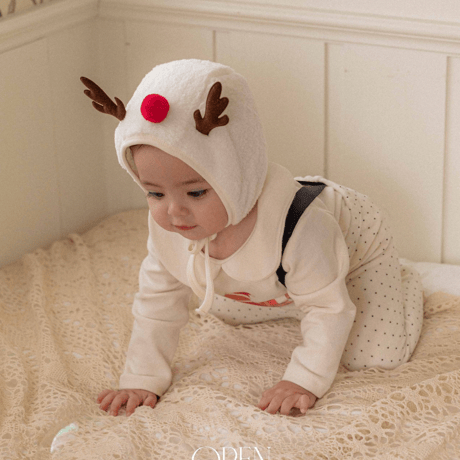 [予約] Ange Blanc Footed Leggings (bebe)/ OREN by Hibyebebe