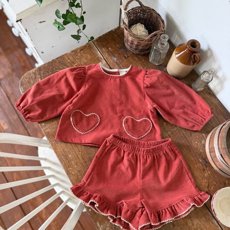 [予約] Heart Set/ marron