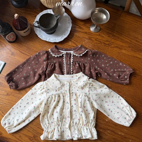 [予約] Mary Blouse/ marron