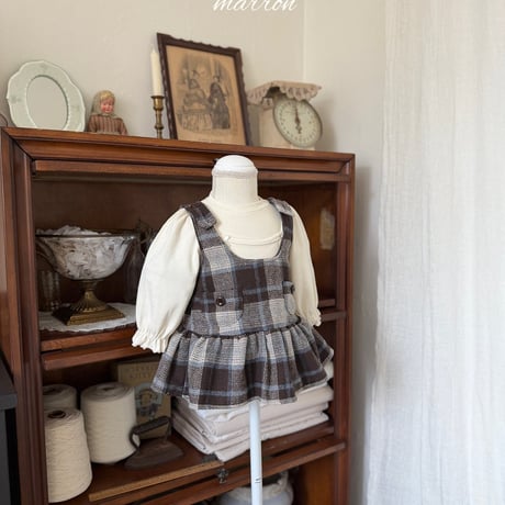 [予約] Dorothy Dress / marron