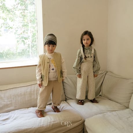 [予約] Flow Cotton Pants/ OREN by Hibyebeb