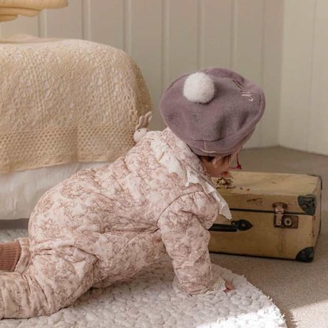 [予約] Merry Lulu padding Suit/ OREN by Hibyebebe