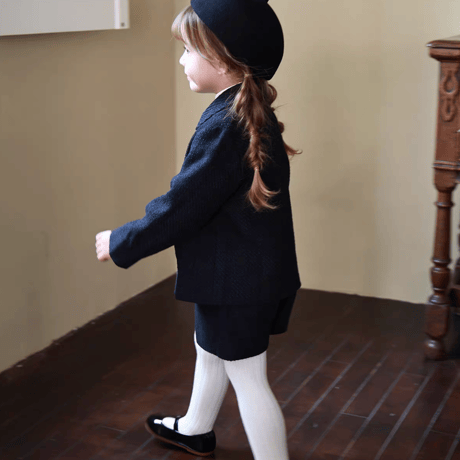 [予約] Regent Navy Jacket & Skirt Set