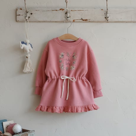 [予約] Sherry mini dress/  Puella FLO