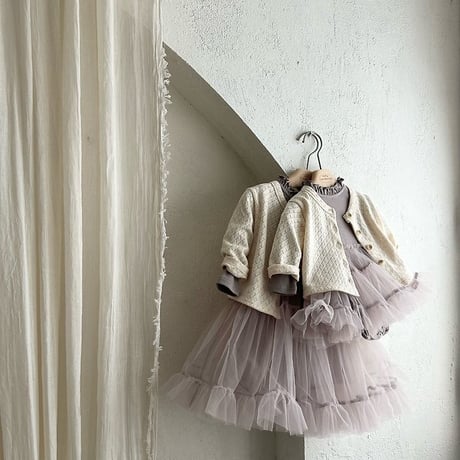 [予約] Golji Shasha Dress / Monbebe