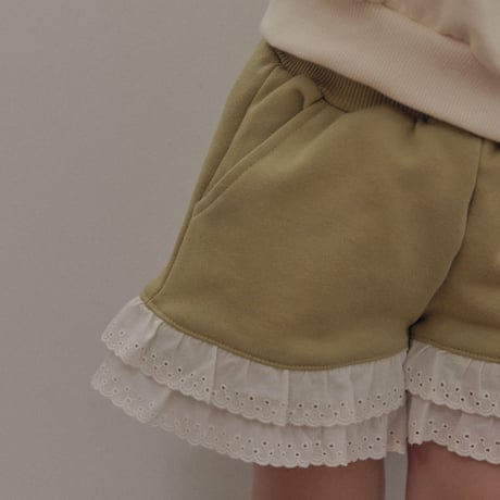 [予約] More Frill Pants/ Roa