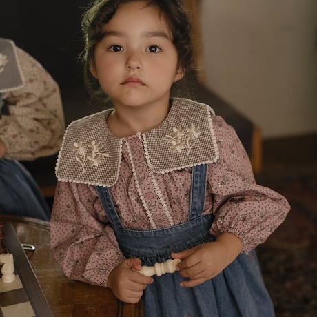 [予約] Rosetta Blouse/ OREN by Hibyebebe