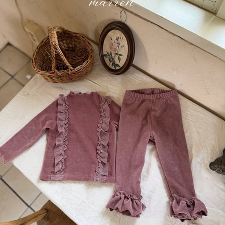 [予約] Hug Leggings/ marron