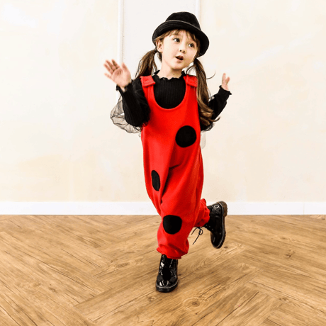 [予約] Ladybug overalls/ Mini Recipe