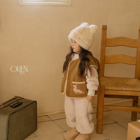 [予約] Monceau Dumble Vest/ OREN by Hibyebebe