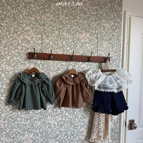 [予約] Alice Blouse/ marron
