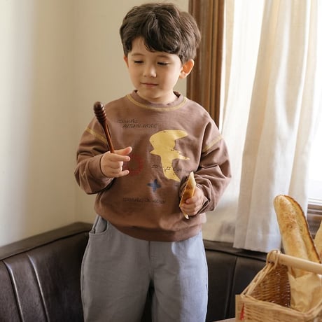 [予約] Cornell Sweatshirt/ OREN by Hibyebebe