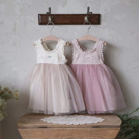 [予約] Sorbet dress/ Puella FLO