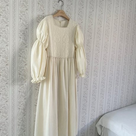 [予約] Rose Lace Dress (Adult)/ Monbebe