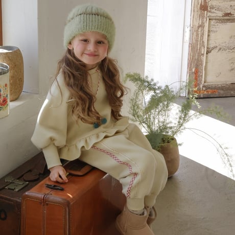 [予約] Olive pants/  Puella FLO