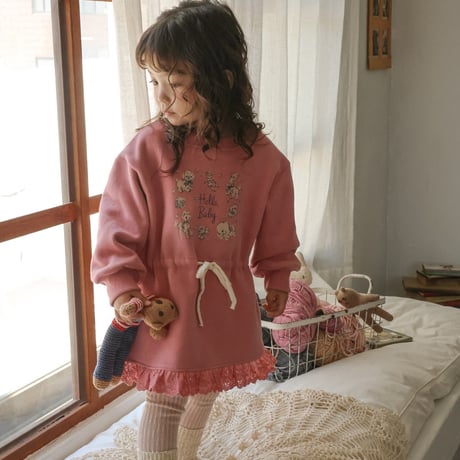 [予約] Sherry mini dress/  Puella FLO