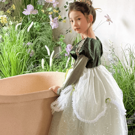 [予約] Sage Serenade Princess Dress(&Cape SET)