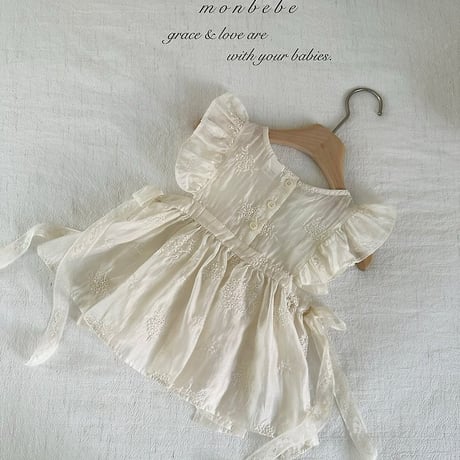 [予約] Lily Layered Dress (Baby) / Monbebe