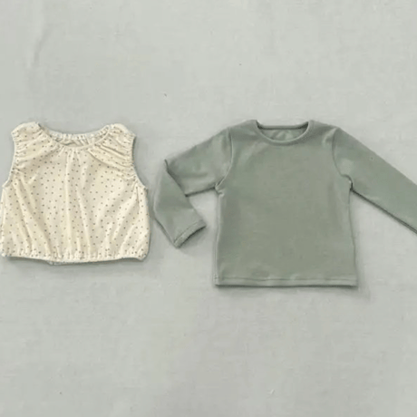 [予約] Mint Heart Vest & T Set / aiai