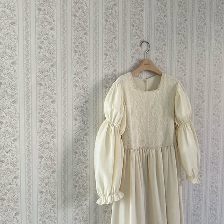 [予約] Rose Lace Dress (Adult)/ Monbebe