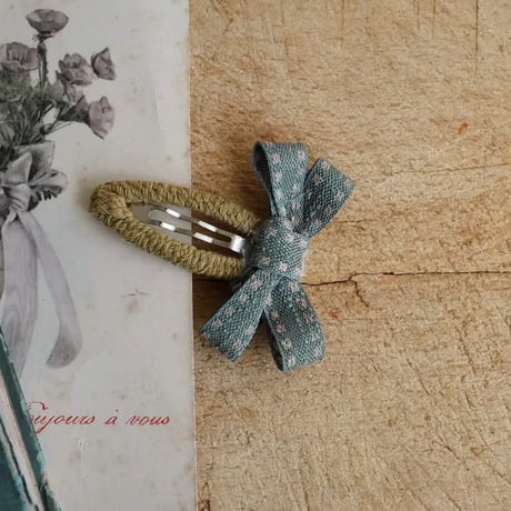 [予約] Canelé snap hairpin/  Puella FLO