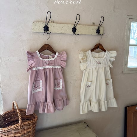 [予約] Butter Dress/ marron
