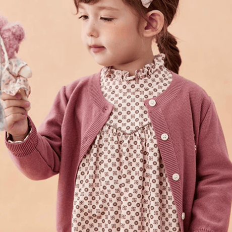 [予約] Petite Dot Ruffle Dress