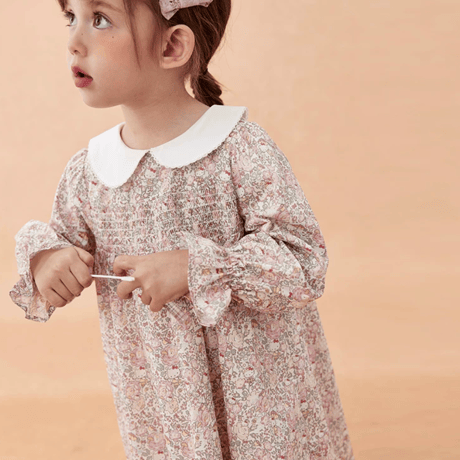 [予約] Petit Garden Smocked Dress