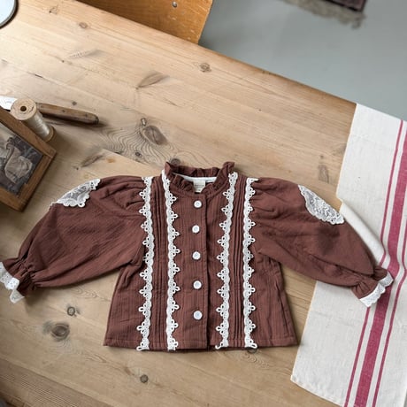 [予約] Motive Blouse/ marron