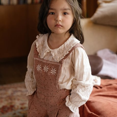 [予約] Honey Beige Blouse/ OREN by Hibyebebe