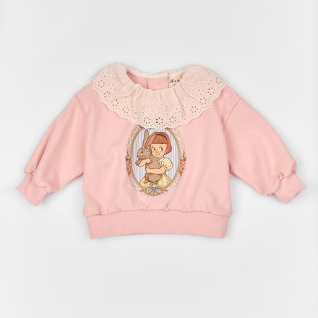[予約] Frill sweatshirt/ Roa