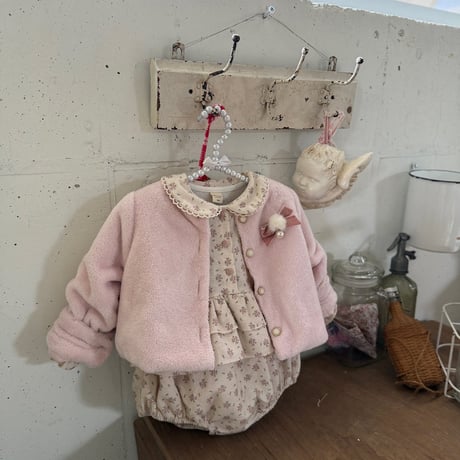 [予約] Elle Fur Jacket	/ marron