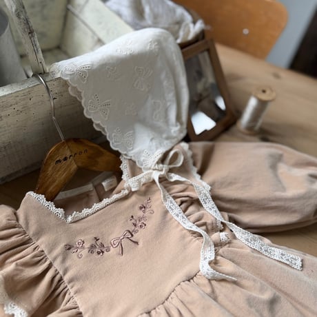 [予約] Bouquet Dress/ marron