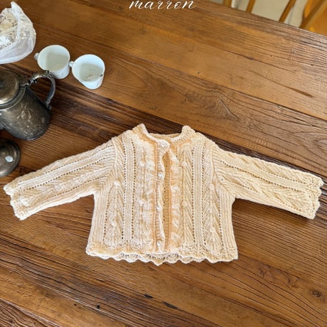 [予約] Elle Knit Cardigan/ marron