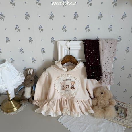 [予約] Toto Hoodie/ marron