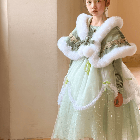 [予約] Sage Serenade Princess Dress(&Cape SET)