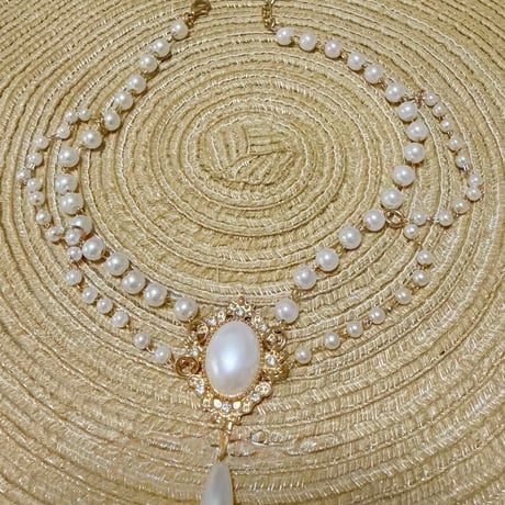 [予約] Rose Minuet Necklace