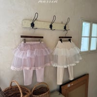 [予約] Kra Cancan Tutu (Fleece-Lined)/ marron