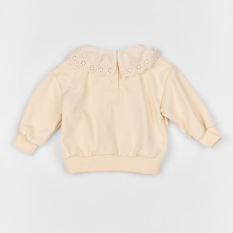 [予約] Frill sweatshirt/ Roa
