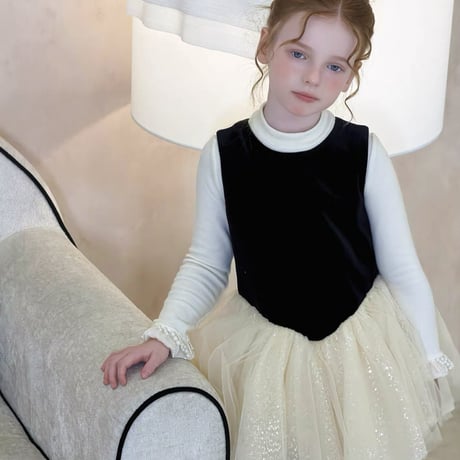 [予約] Ballerina Swan Ribbon Dress + T-shirt
