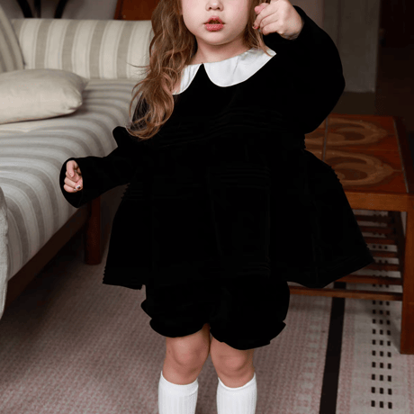 [予約] Storybook Collar Top & Shorts Set